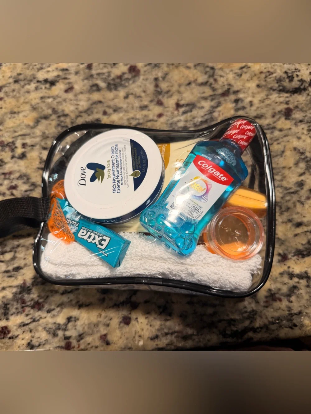 Travel Pack with Dove Cream (Blue)